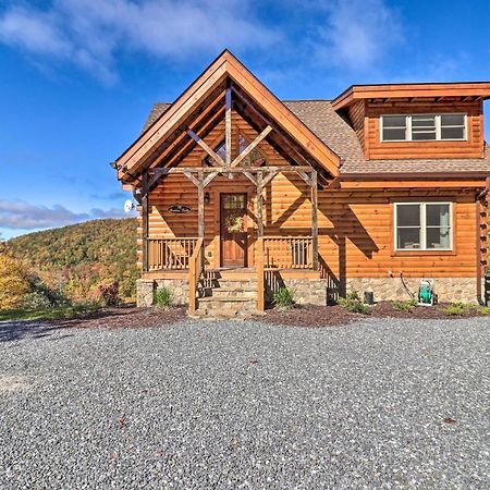 Hilltop Cabin On 5 Acres With Hot Tub And Waterfall! Bryson City Ngoại thất bức ảnh